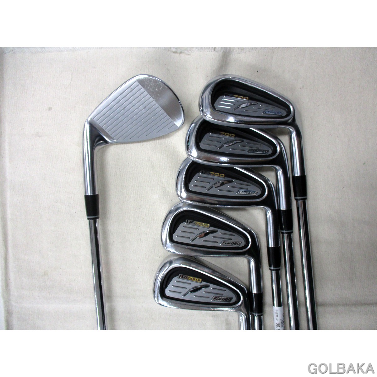 【中古】BC:フォーティーンIF-700 FORGEDアイアンセット6本(#5~PW) ロフト31° FS90i/S