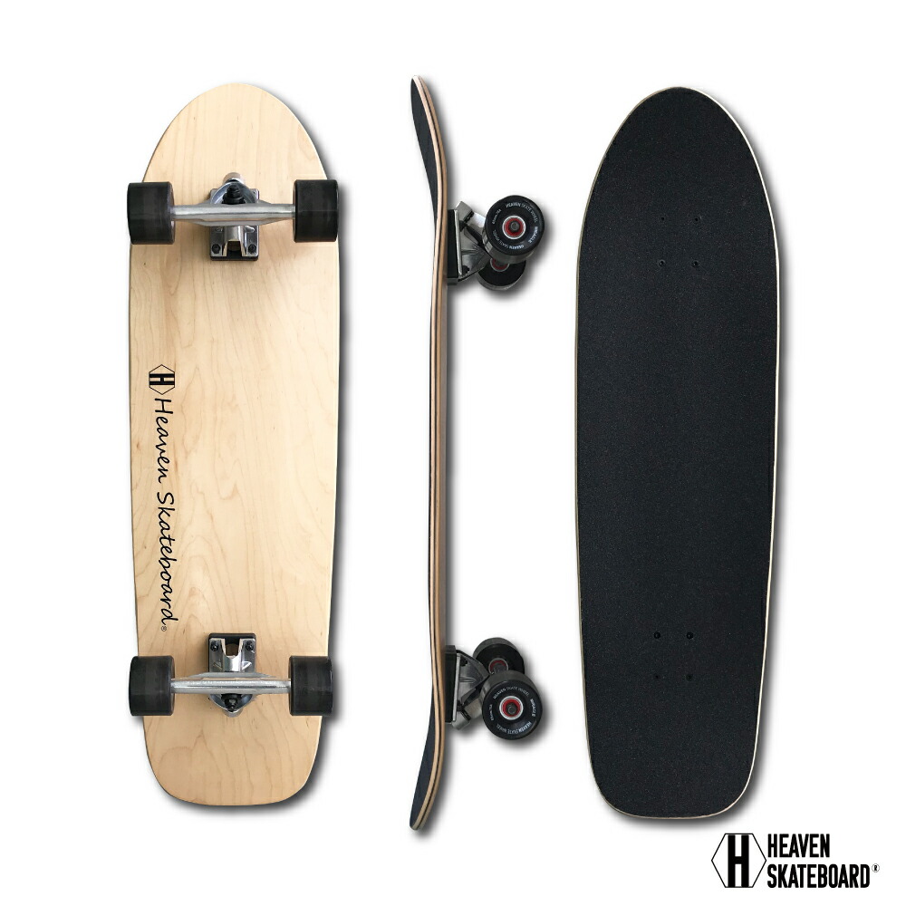 楽天市場】HEAVEN ロングスケートボード 35×10 スワミス35