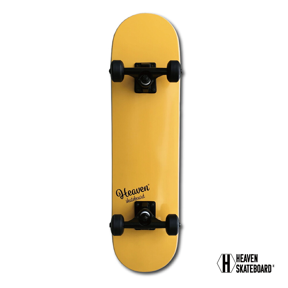 スケートボード コンプリートVitamin 28.5×7.375 HEAVEN JUNIOR SKATE COMPLETESORBET ORANGE シャーベットオレンジジュニア用スケボー ハイスペック プロスペック完成品 高品質 子供用 JASA加盟 初心者からスーパーキッズまで|100MANVOLT