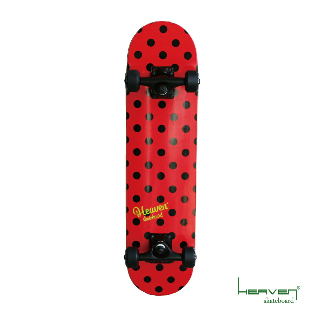 スケートボード コンプリート Vitamin 28.5×7.375 HEAVEN JUNIOR SKATE COMPLETE DOTRED ドットレッド ジュニア用スケボー ハイスペック プロスペック 完成品 高品質 子供用 JASA加盟 初心者からスーパーキッズまで