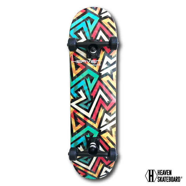 スケートボード コンプリート Vitamin 31×8 HEAVEN PERFECT SKATE COMPLETE カラー：ジッピー ZIPPY 1番人気のハイスペックモデル 1番人気のサイズ 高品質 カナディアンメープル ヘブン スケボー