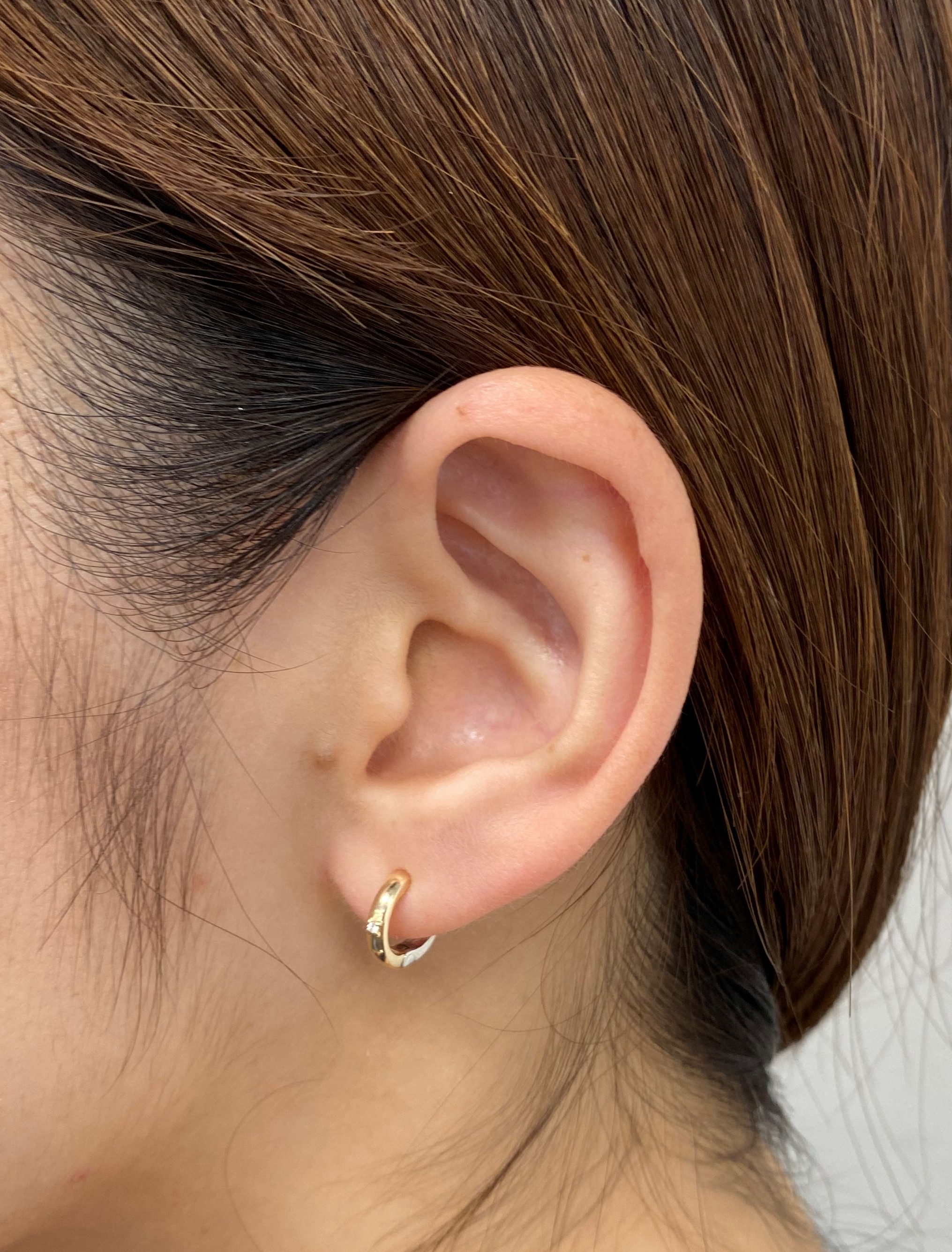 公式店舗 楽天市場 送料込み K10イヤリング リバーシブルイヤリング イヤリング イアリング フープイヤリング 2way ジルコニア キュービック ジルコニア プレゼント かわいい 10金 人気 ゴールド シルバー アレルギーフリー 金属アレルギー対応 女性 レディース