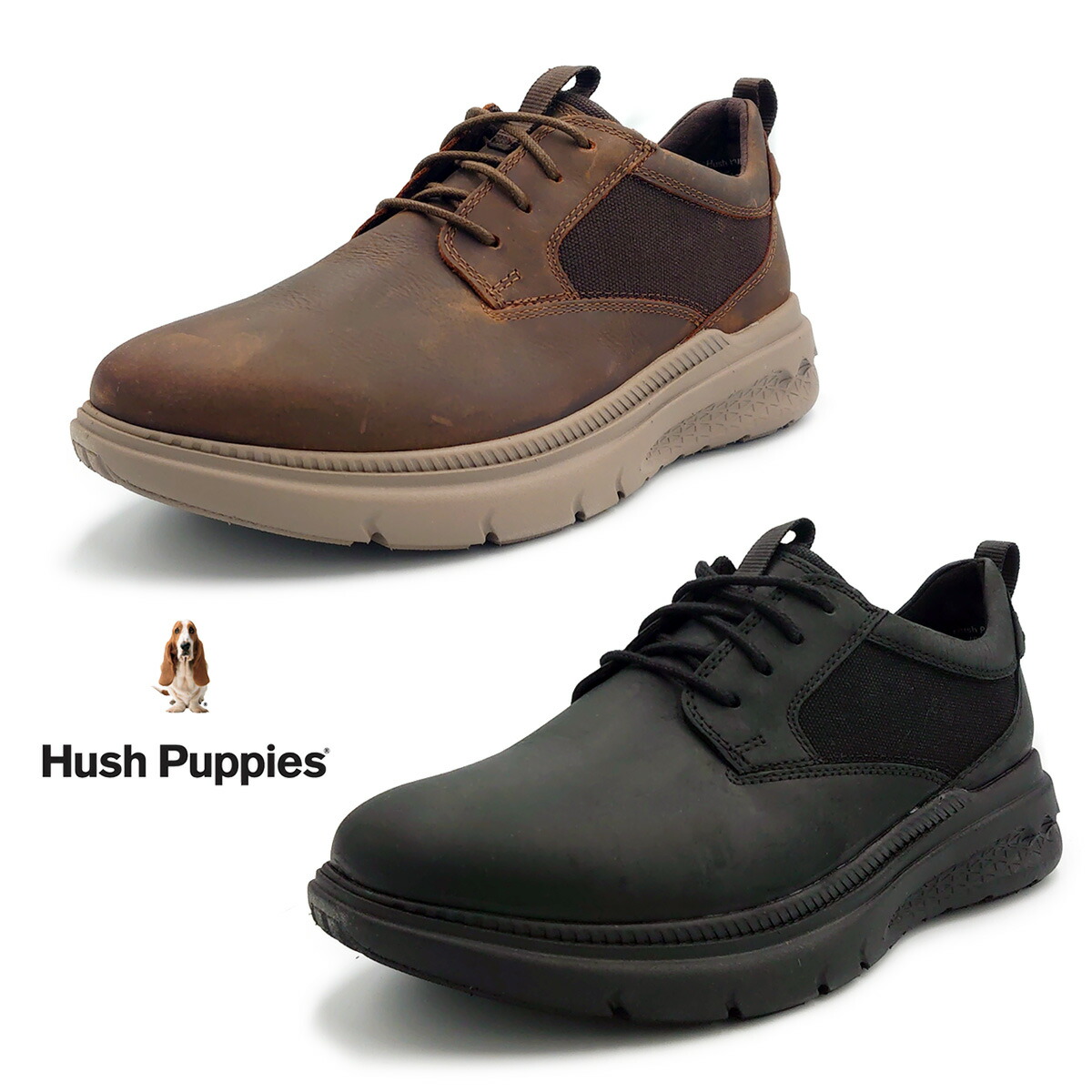 Hush Puppies ハッシュパピー メンズ カジュアルシューズ EXCEL LT LACEUP 靴 HPM 10792 10826 軽量