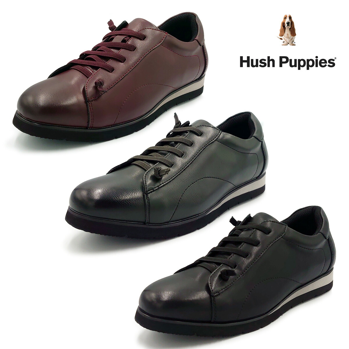 Hush Puppies ハッシュパピー レディース スニーカー スリップオン  L-3022T  靴