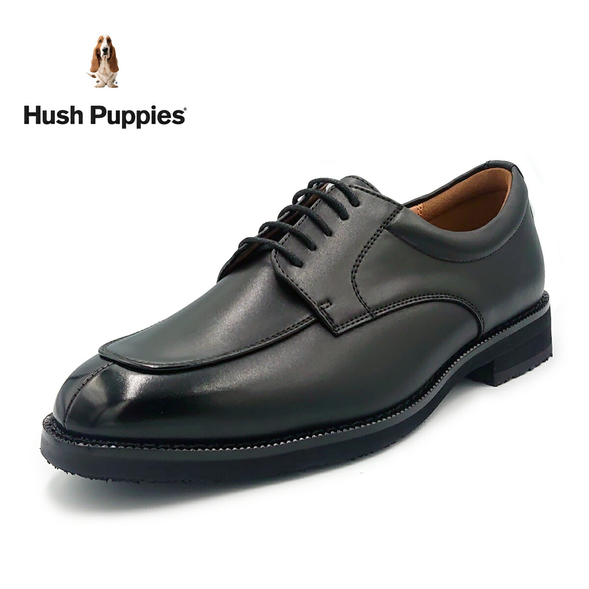Hush Puppies ハッシュパピー 靴 メンズ U心付け 商行為シューズ M-0248T 黒いこと 取りつくろう 4E 幅ひろい
