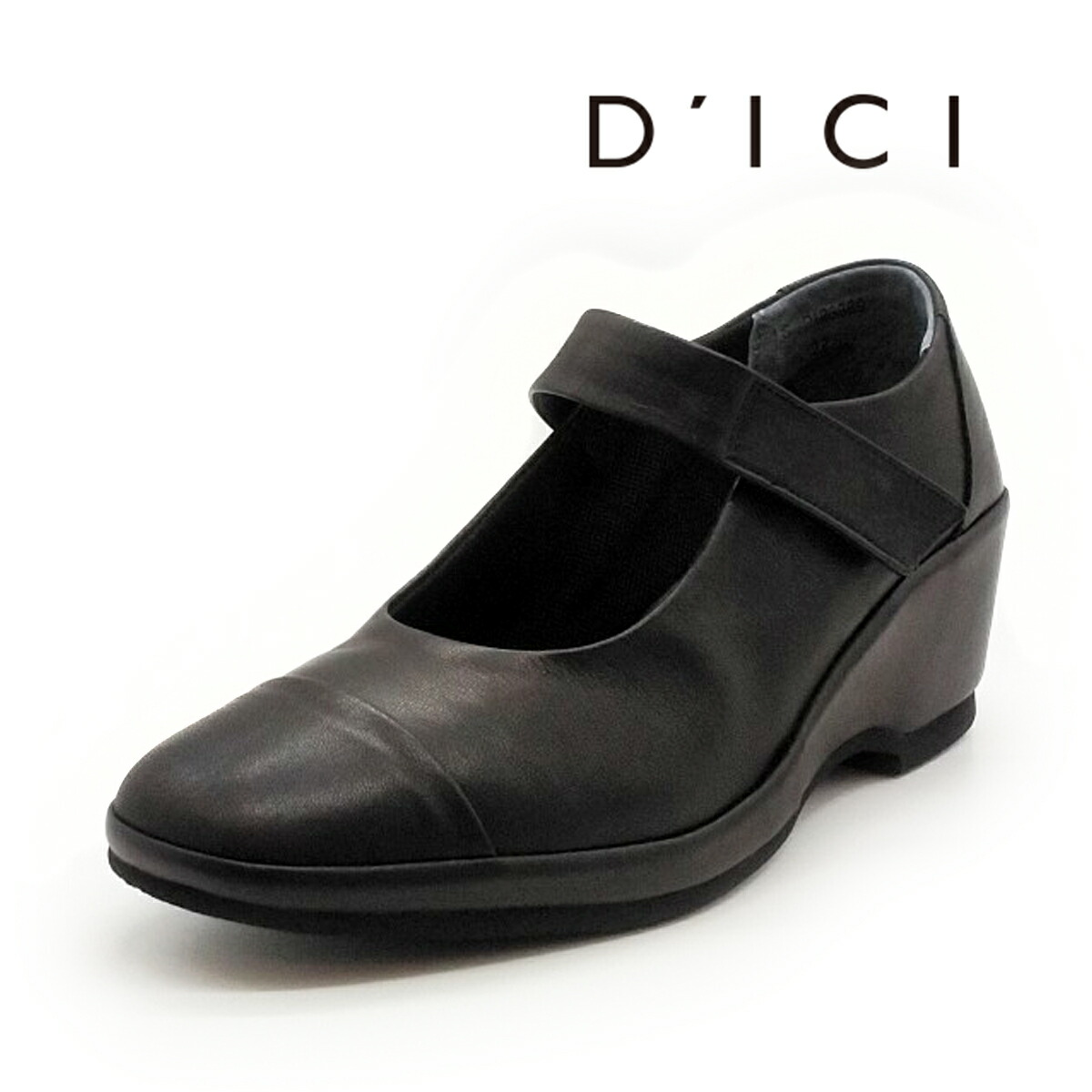 DICI ディッシィ モード エ ジャコモ レディース アンクルベルト スクエア パンプス DIYN 63889 (旧品番 23889 33889 93889) ブラック　靴 19,166円