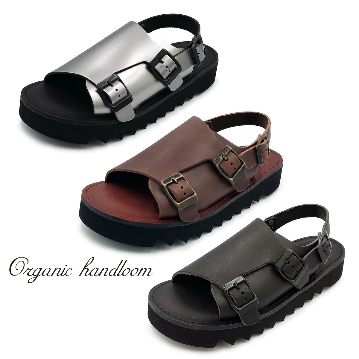 Organic handloom オーガニックハンドルーム サンダル SIENA OH029 ユニ一発やる レディース メンズ