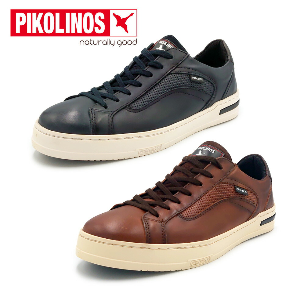PIKOLINOS ピコリノス メンズ なめし革 スニーカー PK-111 XATIVA M1K-6307C1 靴 シャティバ