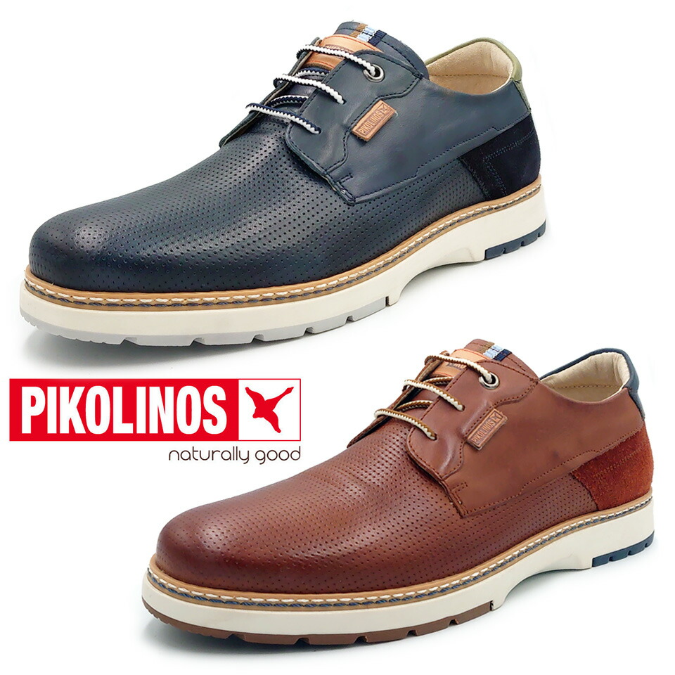 PIKOLINOS ピコリノス メンズ レースアップシューズ PK-496 OLVERA M8A-4222C1　靴 オルベラ