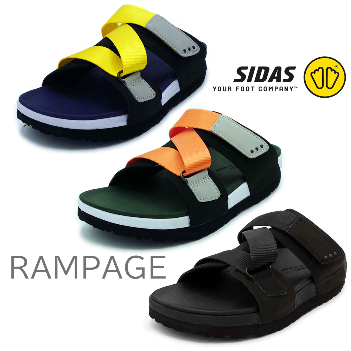 楽天市場】SIDAS シダス ユニセックス 3D サンダル RAMPAGE ランページ