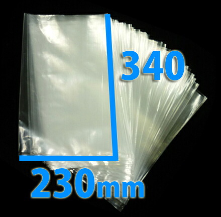 ポリ袋・0.03×230×340粍「1,000枚」
