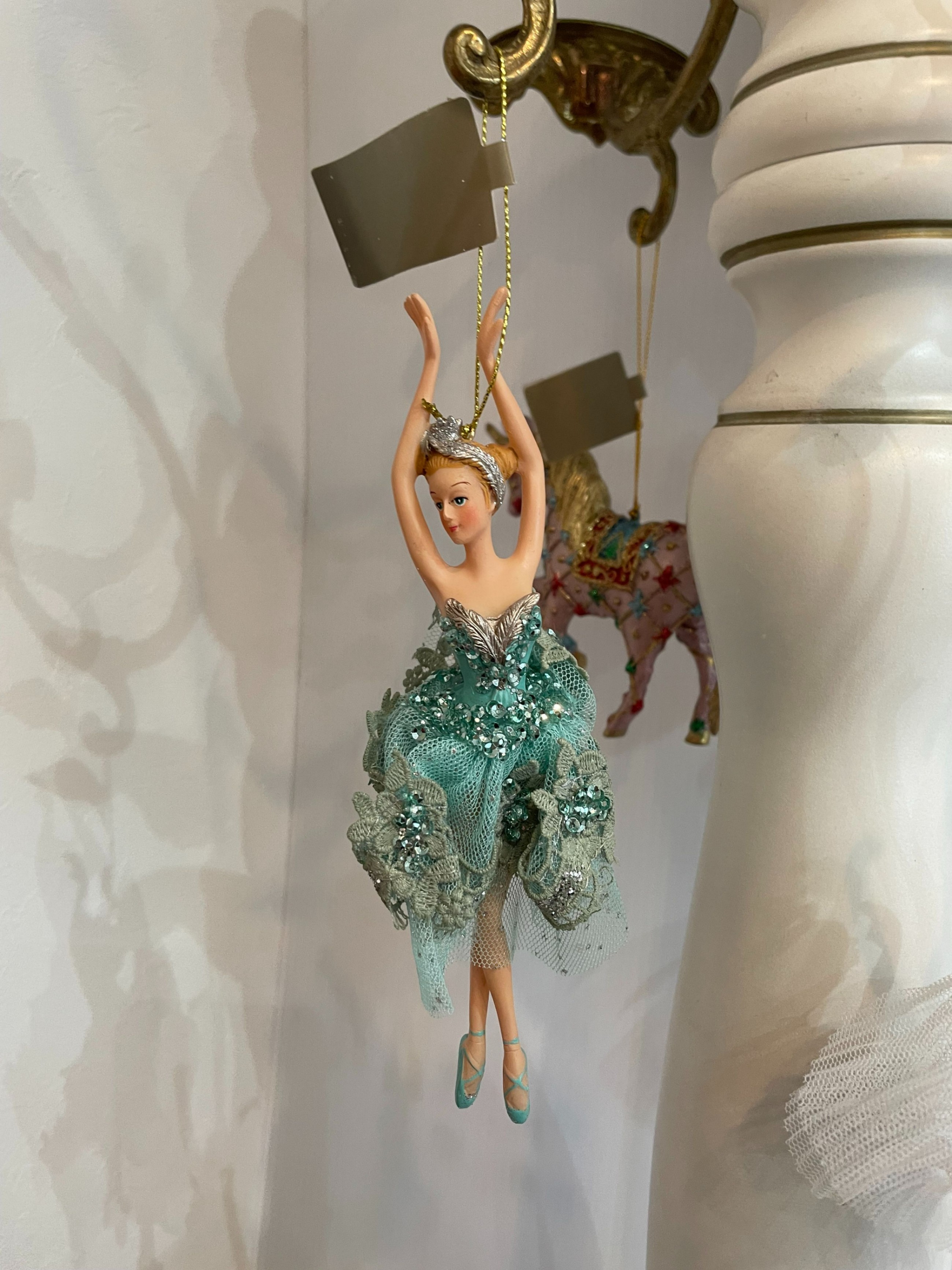 楽天市場】バレリーナ オーナメント ブルークリスマス オーナメント