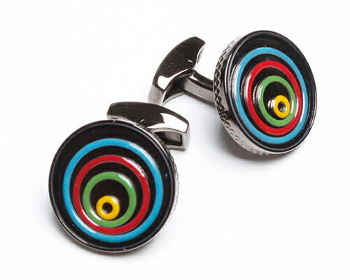 TATEOSSIAN（タテオシアン）カフリンクス 日本売りわたす店 CL1403-Black/Spotrs Rings