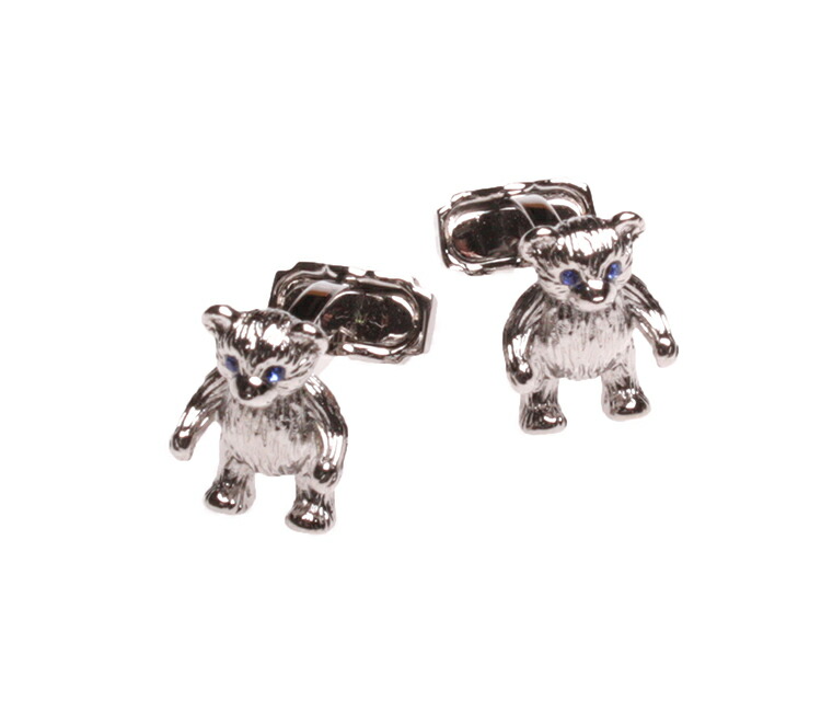 TATEOSSIAN（タテオシアン）THOMPSON（トンプソン）カフリンクス 日本売りわたす店 CF-PAB-ANI0004-Swarv-NA-Teddy Bear