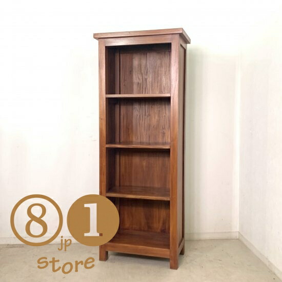 楽天市場】アンティーク調 大型 ブック シェルフ ラック