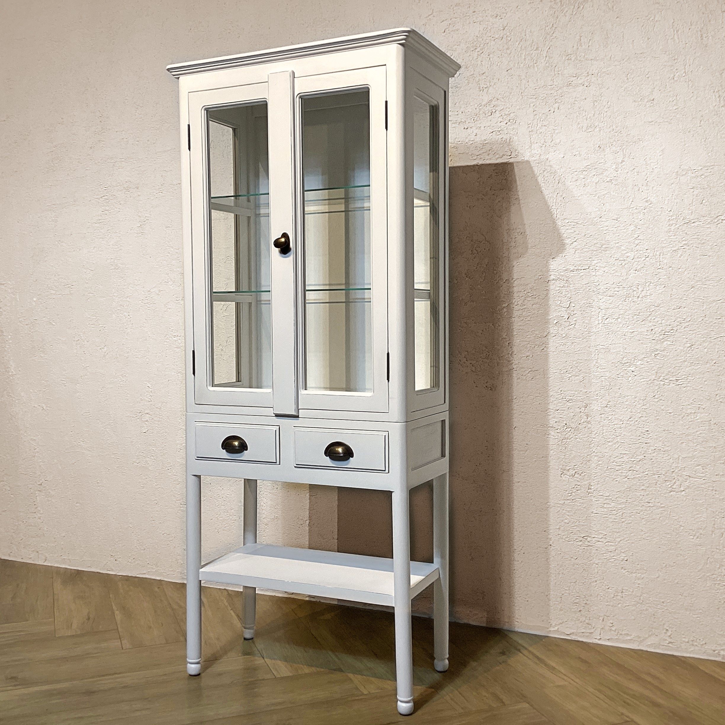 楽天市場】【引き取り限定】アンティーク調 ケビント 医療棚 ドクター