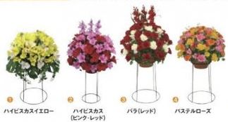 丸プランター/パステルローズ  装飾 フラワー 花 プランター 演出 パチンコ備品 送料無料