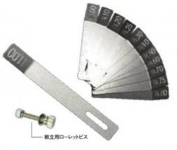 板ゲージ・バラ ローレットビス付 M3×L=15mm 9枚(項目選択) 工具 釘調整 パチンコ用品 送料無料