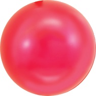 ﾃﾞｺﾊﾞﾙｰﾝ  23cm 赤ﾊﾟｰﾙ (10枚) 1セット 装飾 バルーン ディスプレイ パチンコ備品 送料無料