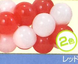 ｶﾞｰﾗﾝﾄﾞﾊﾞﾙｰﾝ (ﾚｯﾄﾞ) 1セット 装飾 バルーン ディスプレイ パチンコ備品 送料無料