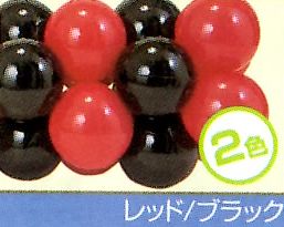 ｶﾞｰﾗﾝﾄﾞﾊﾞﾙｰﾝ (ﾚｯﾄﾞ/ﾌﾞﾗｯｸ) 1セット 装飾 バルーン ディスプレイ パチンコ備品 送料無料