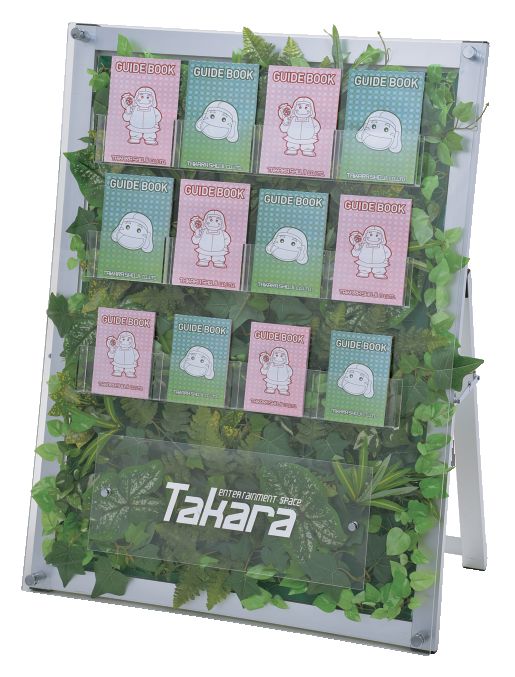 Fｸﾞﾘｰﾝｻｲﾝ機種ｶﾞｲﾄﾞ&ﾈｰﾑPL ﾈｰﾑｶｯﾃｨﾝｸﾞ 1台 装飾 パネルスタンド グリーン アピール 告知 パチンコ備品 送料無料