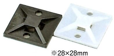 ｶﾞｲﾄﾞﾀｸﾞ用 角ﾍﾞｰｽ ﾌﾞﾗｯｸ (100個入り) 1セット パーツ POP パチンコ用品 送料無料