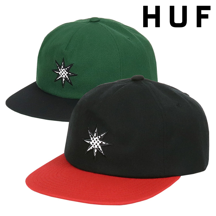 楽天市場】HUF ハフ キャップ メンズ レディース スター ツートン