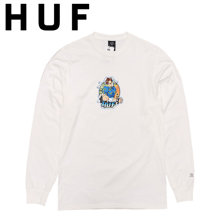 楽天市場 Huf ハフ ロンt コラボ ストリートファイター2 メンズ S S Chun Li L S Tee 長袖tシャツ ファッション トップス ゲーム チュンリー 99headwearshop