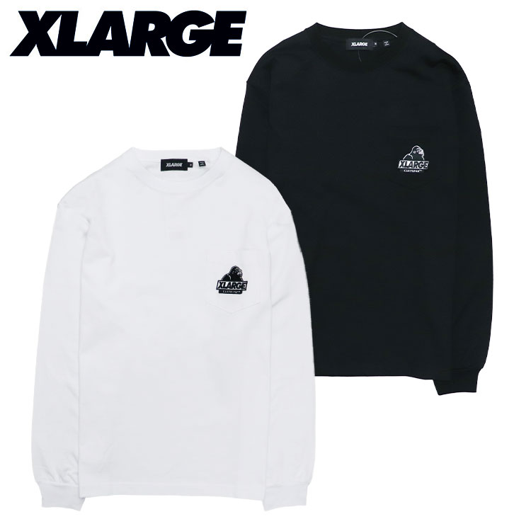 楽天市場 Sale開催中 Xlarge エクストララージ ロンt メンズ L S Pocket Tee Embroidery Slanted Og ロゴ 長袖tシャツ ロングtシャツ ファッション トップス 春 夏 ストリート ブランド ゴリラ 99headwearshop