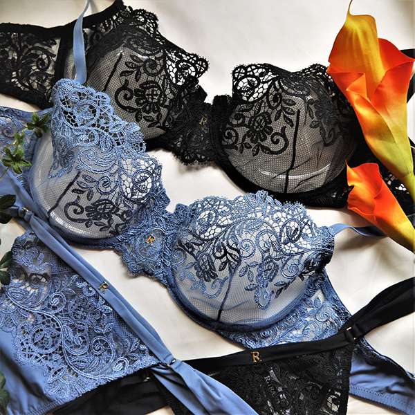 送料無料 Ritratti リトラッティ イタリア 輸入下着 レディース ファッション インナー 女子力アップ セクシー プレゼント 誕生日 クリスマス バレンタイン ブラック ブルー ワイヤー入 ノンパテットブラ タンガ Movilesgarcia Com
