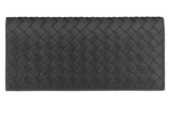 BOTTEGA VENETA 120697-V4651-1000 ボッテガヴェネタ 長財布 イントレチャートカーフレザー ブラック