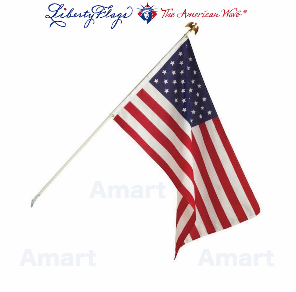 楽天市場 星条旗 Liberty Flags Usa Flag 3 X5 Usフラッグ アメリカ国旗 フラッグ 旗 ポールセット W152xh91cm アメリカ製 Made In Usa アメリカ雑貨 A Mart