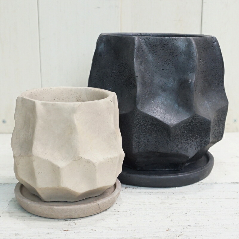 楽天市場 植木鉢 おしゃれ セメント カルストs 11cm 3 5号 ブラック カーキ 穴あり 受け皿付 黄土色 ベージュ コンクリート 黒 グレー 円筒 円柱 寸胴 柄 ゴツゴツ 岩 丸い プランター アンティーク 鉢 ガーデニング 室内 観葉植物 多肉植物 塊根植物 サボテン 人工観葉