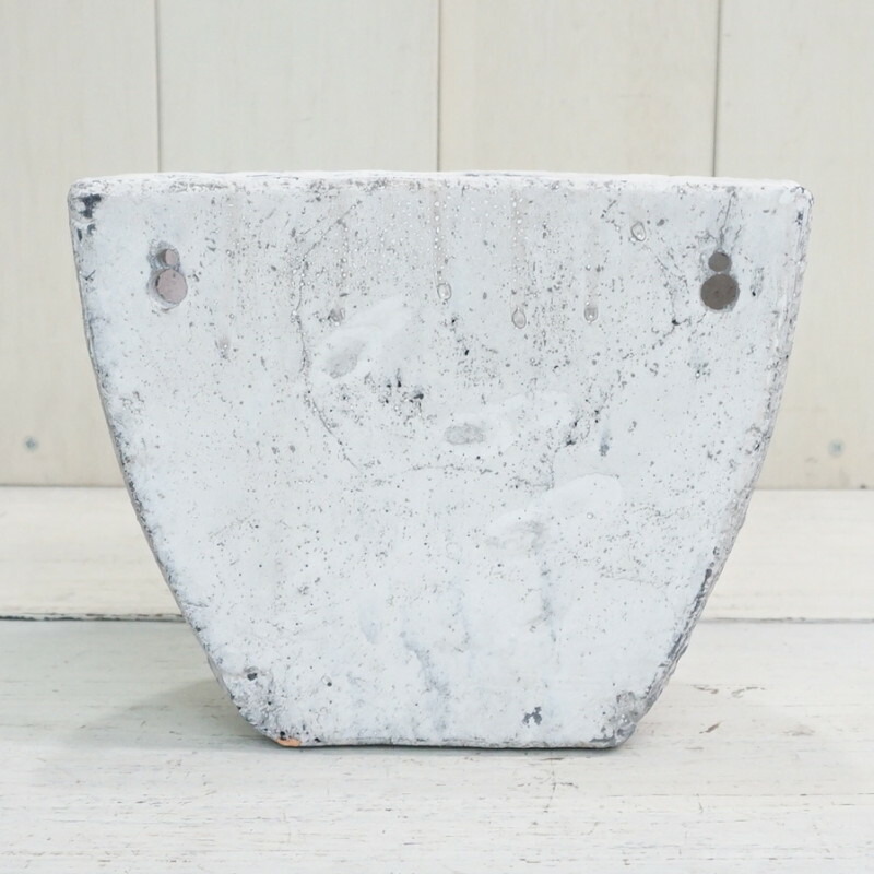 植木鉢 おしゃれ アンティーク 壁掛け ダイナスティウォールポットl cm X 11cm 穴あり 白 ホワイト 陶器鉢 プランター 植物柄 模様 絵 柄 シャビー 鉢 フレンチ ガーデニング 室内 鉢植え 園芸 観葉植物 多肉植物 塊根植物 サボテン ハンギング 人工観葉植物 花