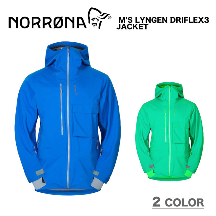 NORRONA ノローナ NORRONAノローナ M\u0027S LYNGEN DRIFLEX3 JACKET メンズ リンゲン 素っ気ないフレックススリー 上衣