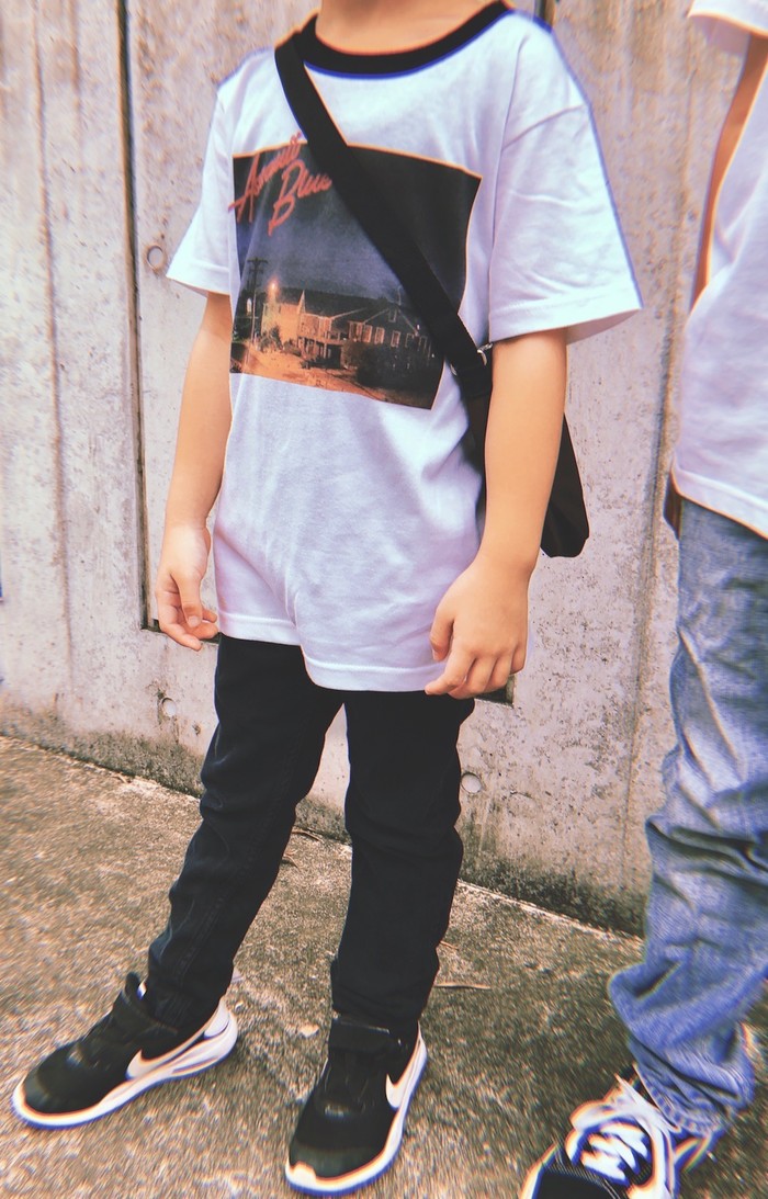 楽天市場 Kids Lightning Sky Photo Ringer T Shirts Assault Blue 子供服 ボーイズ ガールズ ユニセックス ジュニア 子ども リンガーtシャツ 半袖 カットソー ホワイト ブラック 白黒100 110 1 130 140 150 フォトｔ ストリート 韓国ファッション A D G