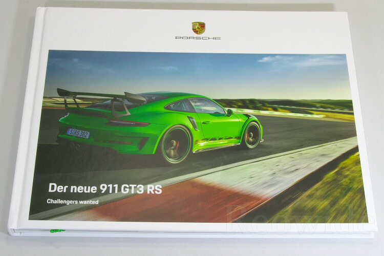 PORSCHE(ポルシェ).911カタログ 2冊セット 楽天市場】ポルシェ NEW 911 (991-2) GT3 RS ハードカバー