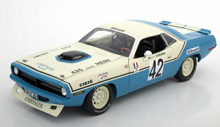 696台限定 1/18 ACME プリマス バラクーダ 1970 ヘミ クーダ 696台限定 1/18 ACME プリマス バラクーダ 1970 ヘミ クーダ