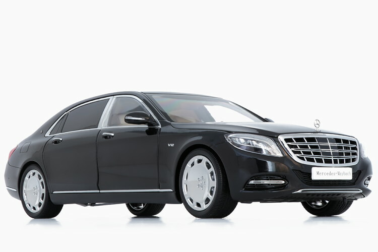 超歓迎 Almost Real 1 18 メルセデス ベンツ マイバッハ Sクラス 2016 ブラック Mercedes Maybach S Class Obsidian Black 車 President Rmutsb Ac Th