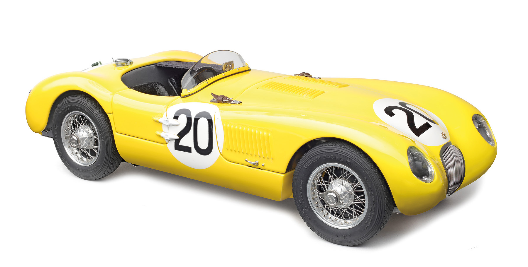 CMC 1/18 ジャガー Cタイプ スパイダー #20 ルマン24時間 1953 JAGUAR - C-TYPE SPIDER TEAM JAGUAR RACING N 20 24h LE MANS 1953 R.LAURENT - C.DE TORNACO|Reowide モデルカー カタログ SHOP