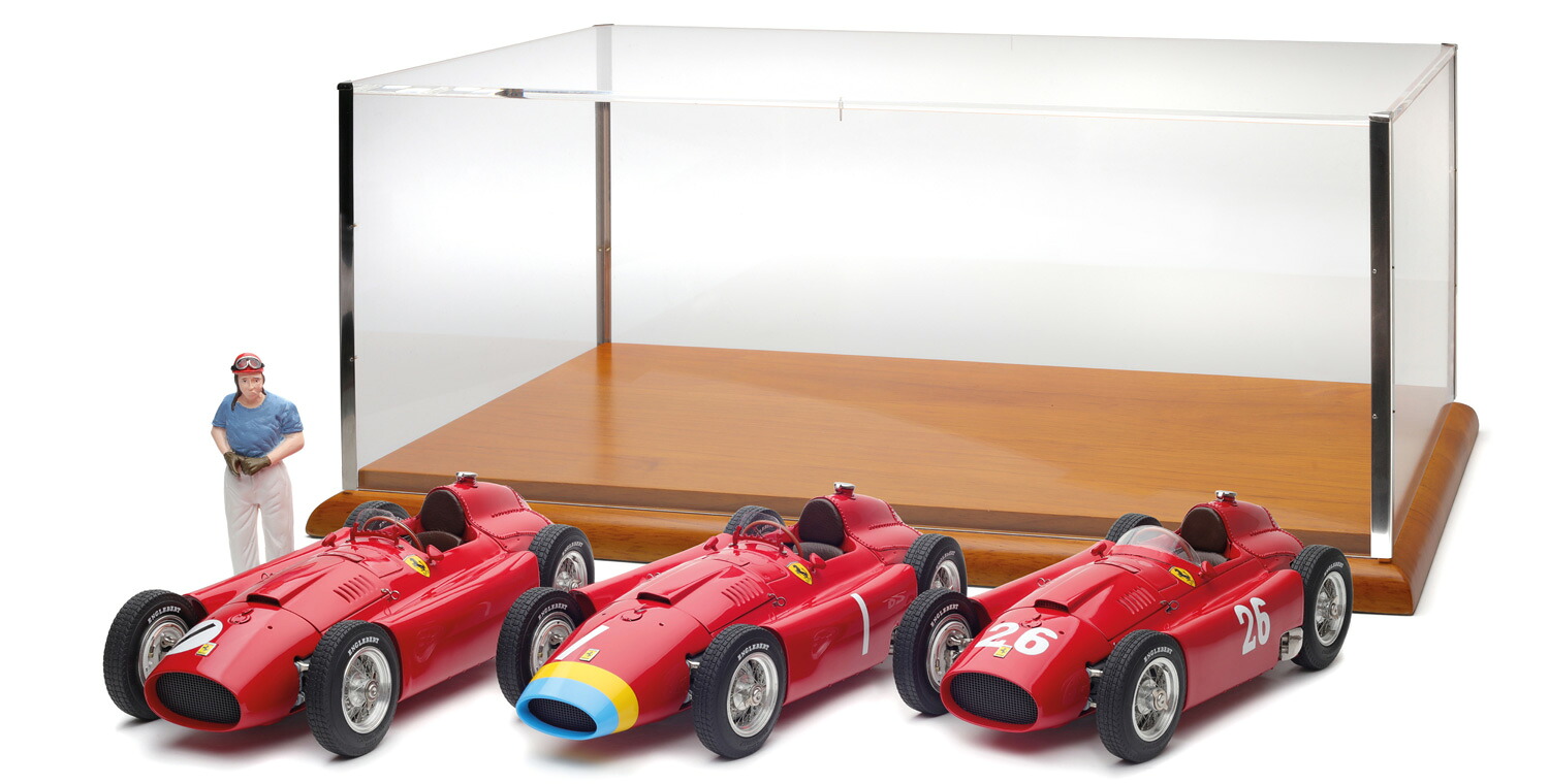 CMC 1/18 フェラーリ ラッキーセット Fangio D50 F1ワールドチャンピオン 3台セット FERRARI - SET 3X F1 D50 LONG NOSE N 1 GERMAN GP 1956 J.M.FANGIO WORLD CHAMPION - F1 D50 SHORT NOSE N 1 ENGLAND GP 1956 J.M.FANGIO - F1 D50 N 26 MONZA ITALY GP 1956 COLLINS|Reowide モデルカー カタログ SHOP