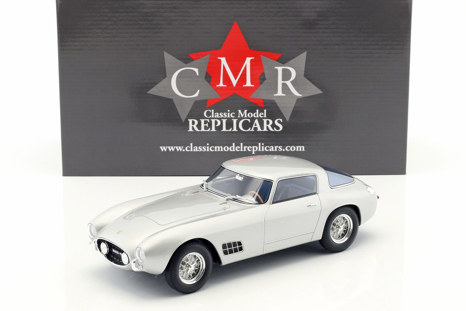 CMR 1/18 フェラーリ 250 GT ベルリネッタ コンペティツィオーネ 1956 シルバー Ferrari Berlinetta Competizione year 1956 silver｜Reowide モデルカー カタログ SHOP