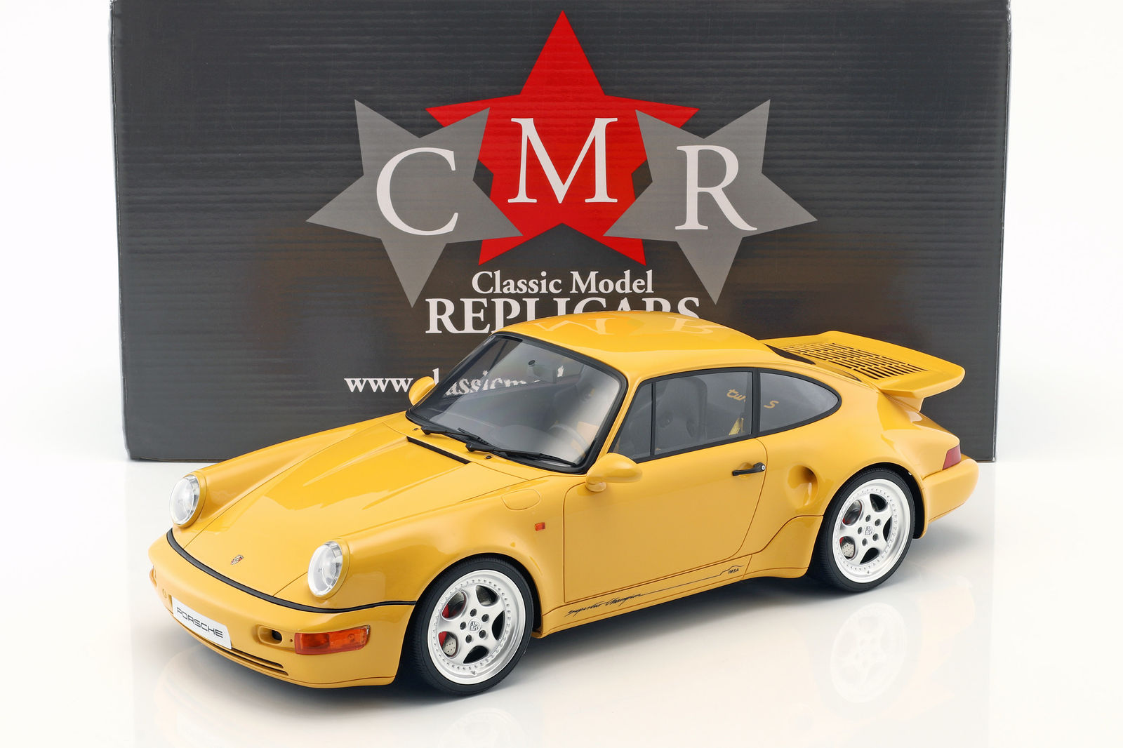 印象のデザイン ミニカー トイカー Turbo 964 911 Porsche スピードイエロー ライトウェイト ターボs 964 911 ポルシェ 1 12 Cmr S Yellow Speed Lightweight Www Dgb Gov Bf