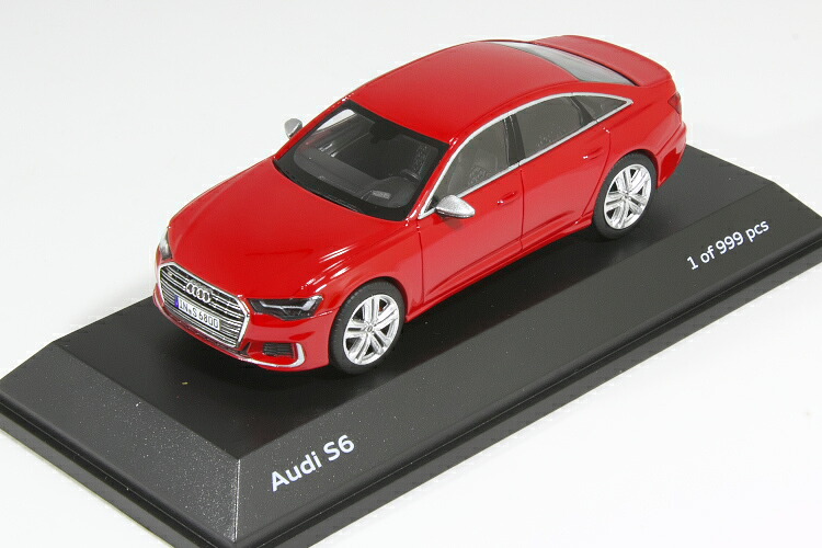 jaditoys 1/43 アウディ S6 セダン C8 2019 Audi A6 Tango Red 999台限定｜Reowide モデルカー カタログ SHOP