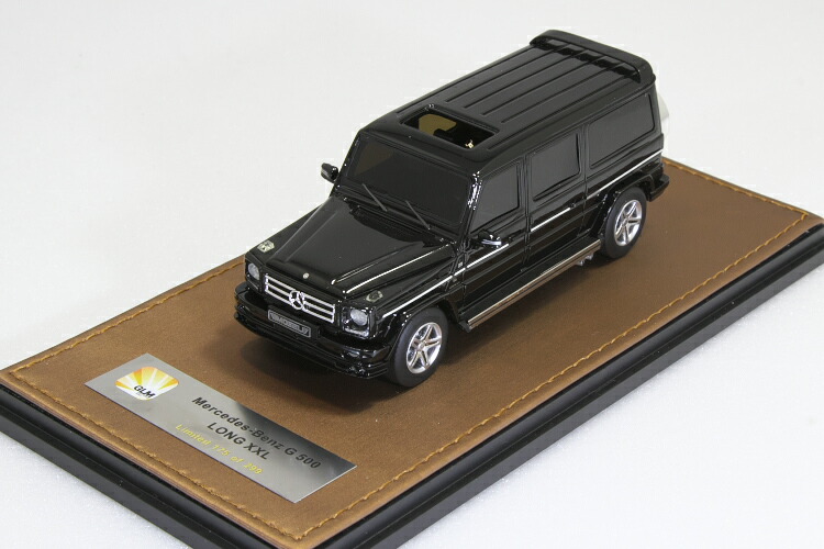 GLM 1/43 メルセデス・ベンツ G500 ロング XXL 黒いこと 299台押さえる
