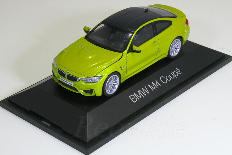 ヘルパ 1/43 BMW M4 F82 クーペ オースチンイエローM