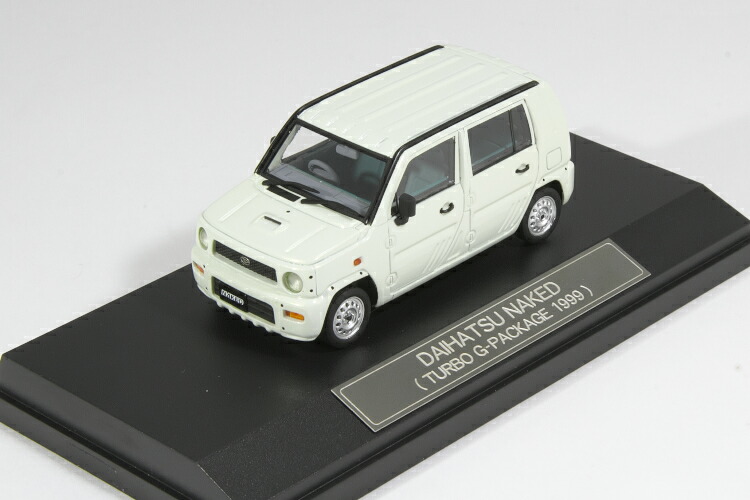 Hi-Story 1/43 ダイハツ ネイキッド ターボ Gパッケージ 1999 パールホワイトl DAIHATSU NAKED Turbo G-Package