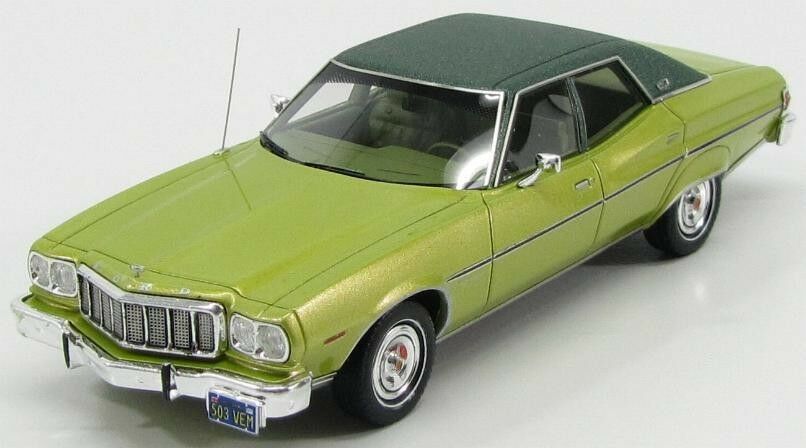 KESS 1/43 フォードUSA グラントリノ BROUGHAM 4-DOOR 1976 グリーン FORD USA - GRAN TORINO BROUGHAM 4-DOOR 1976 GREEN MET LIMITED 225 ITEMS｜Reowide モデルカー カタログ SHOP