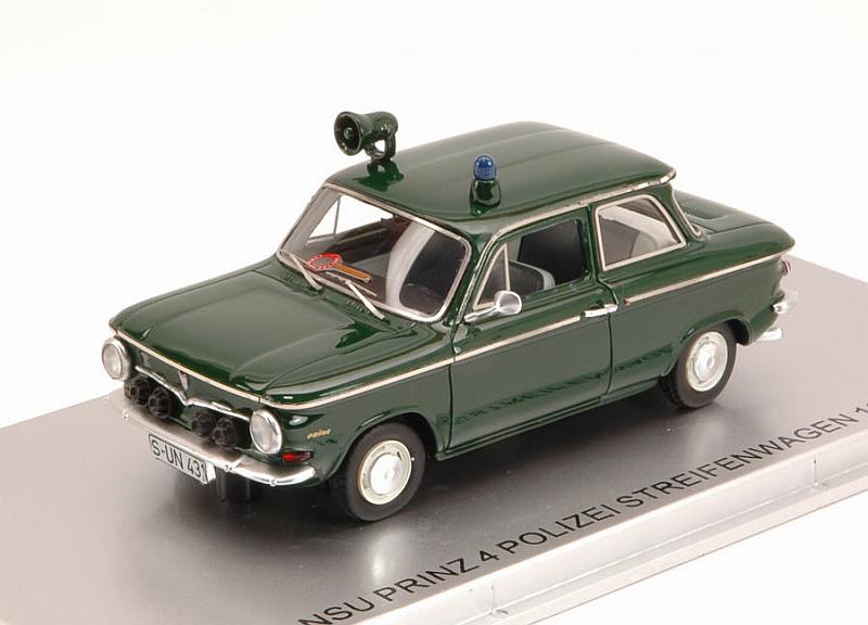 KESS 1/43 NSUプリンツ 4 パトカー1964 ポリス グリーン NSU - PRINZ 4 POLIZEI STREIFENWAGEN 1964 POLICE KESS 1/43 NSUプリンツ 4 パトカー1964 ポリス グリーン NSU - PRINZ 4 POLIZEI STREIFENWAGEN 1964 POLICE